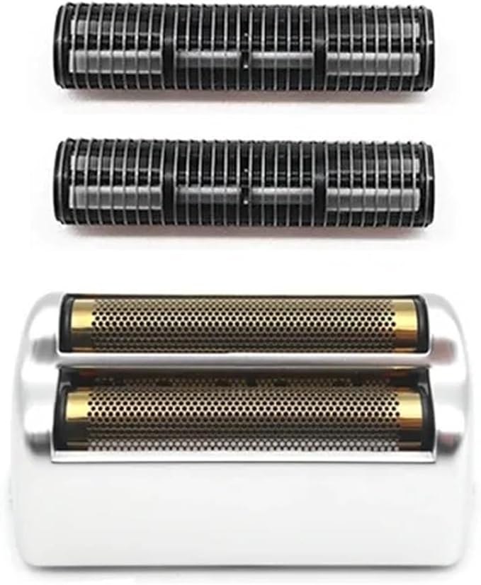 Compatible for POPBarbers P620 Replacement Blade Net Cover Hair Trimmer Shaver Cutting Knife Head Accessories(Silver-NetCover)
