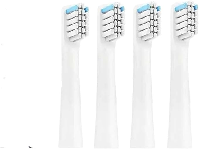 for Realme N1 N2 RTX2103 SN301 Electric Toothbrush Replacement Heads Soft Dupont Bristle Nozzles4/8/16pcs(8PCS White)