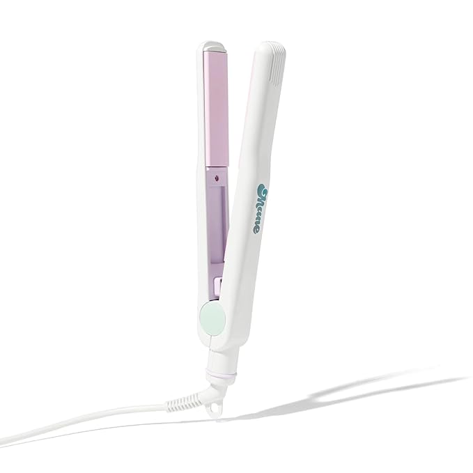 Mane Three Way Multi-Use Hair Straightener - 1 Ceramic Flat Iron Hair Curler and Waver All In One - Anti Frizz Styling Tools to Boost Volume &amp Shine - For All Types &amp Textures - Automatic S