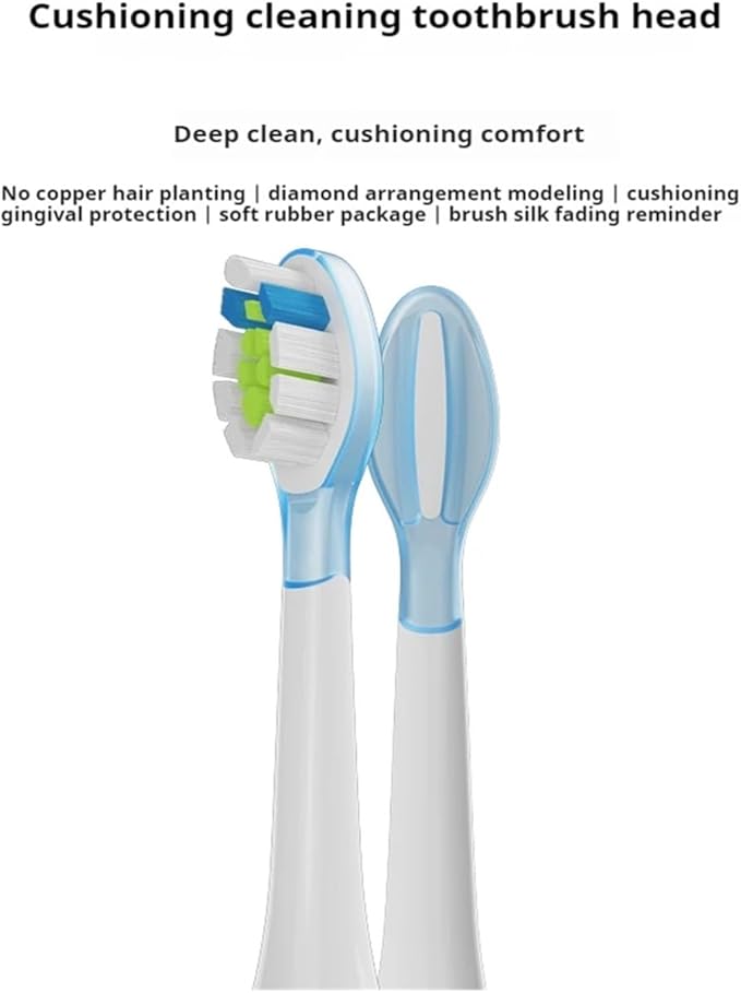 Replacement Toothbrush HeadsCompatible for Sonicare Electric Brush Head 1100 2100 4100 5100 5300 6100 7500(8A1)