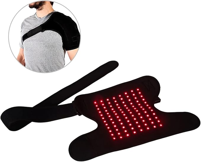 Megelin LED Red Infrared Light Therapy Belt for Shoulder