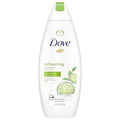 Dove Body Wash 12 Ounce Go Fresh Cucumber &amp Green Tea (354ml) (3 Pack)
