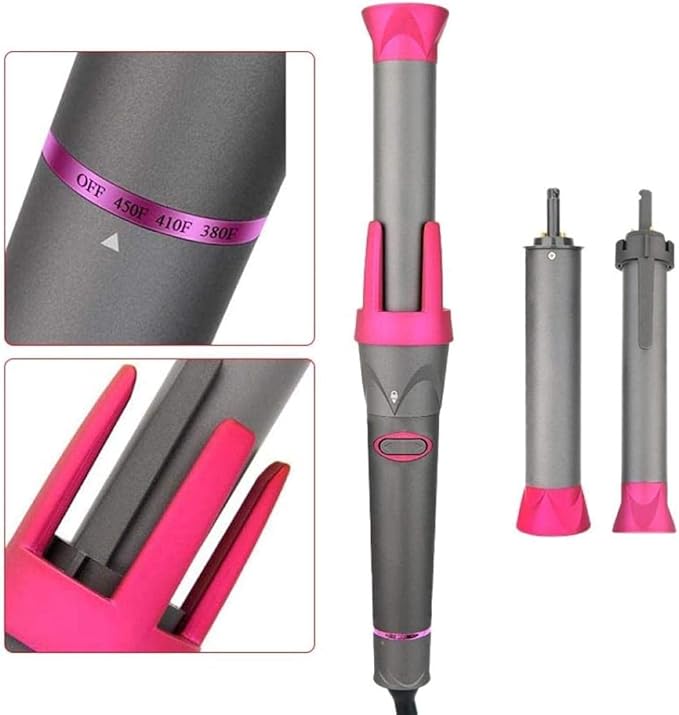 Portable 3 in 1 Ceramic Tourmaline Curling Iron for Curly Hair