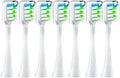 Toothbrush Heads Compatible for X3 X5 X3U X1 V1 V2 Head Bristle Replacement Nozzles with Anti-dust Cap(Black and White)