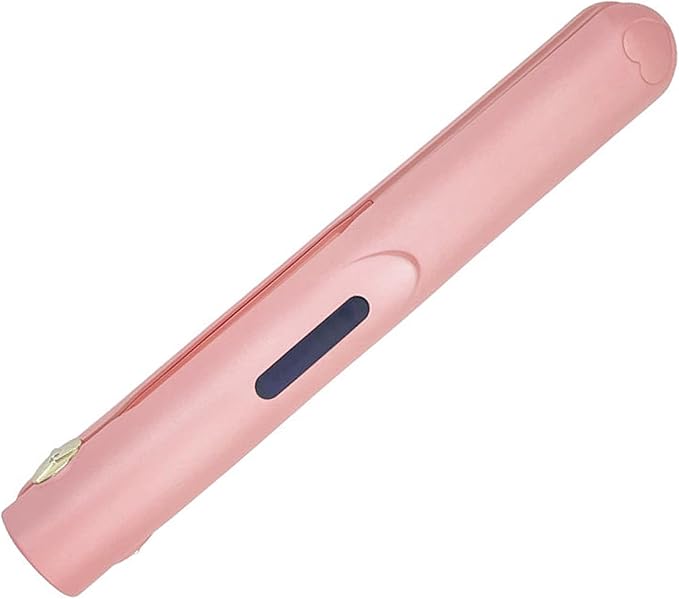 Small Travel Friendly Hair Straightener Multipurpose for Styling Adjustable Temperature Control Automatic Shutoff Curling and Straightening Iron