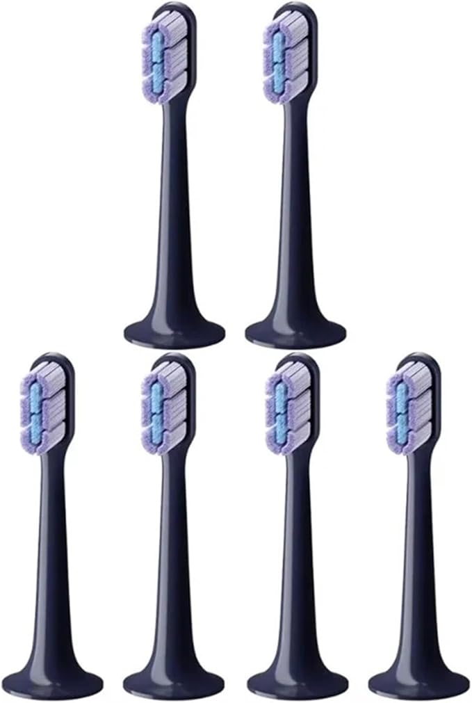 Compatible for Toothbrush Head T700 Sonic Electric Waterproof Soft Bristles Replacement Brush 2/4/6Pcs(6pcs)