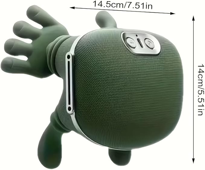 Neck Massager with Heat Neck Massager for Pain Relief Deep Tissue Shiatsu Shoulder and Back Massager with 3 Modes &amp 2 Heat Levels Portable and Rechargeable Relax Muscle Tension (Green)