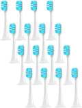 Compatibility for T500/T500C Replacement Toothbrush Heads for T500 Soft Bristle Brush Adult Portable Man Woman(Blue -16pcs)