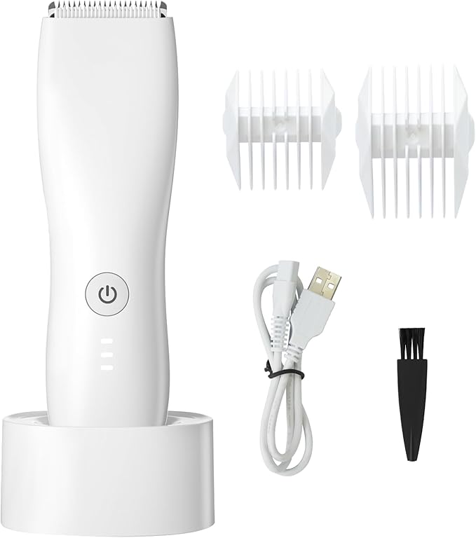 Women Bikini &amp Pubic Hair Trimmer - Dual-Use Body Shaver for Men and Women | Multi-Area Facial &amp Body Hair Removal Tool