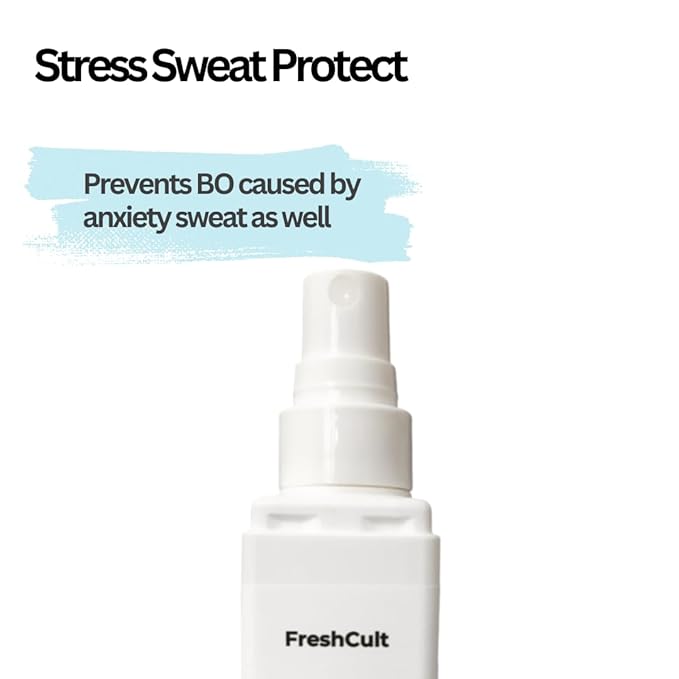 FreshCult Unscented and Peppermint Set - Natural Deodorant Spray - Zero Stain - Sensitive Skin - Aluminum Free - Baking Soda Free