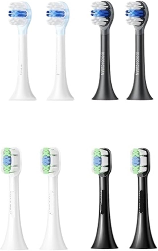Compatible for SOOCAS Electric Toothbrush Compatible for X1 X3 X3U X5 Teeth Brush Replacement Heads(Pink 2 pcs)