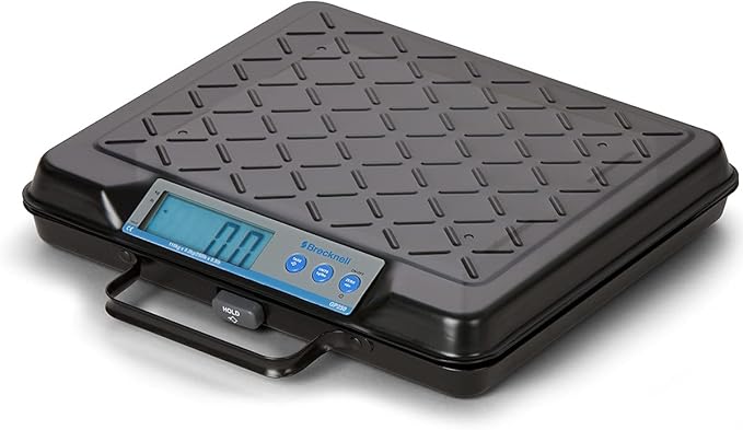 Salter Brecknell - Digital Bench Scales 250lb 12-1/2quotx11quotx2-1/5quot Black Sold as 1 Eac