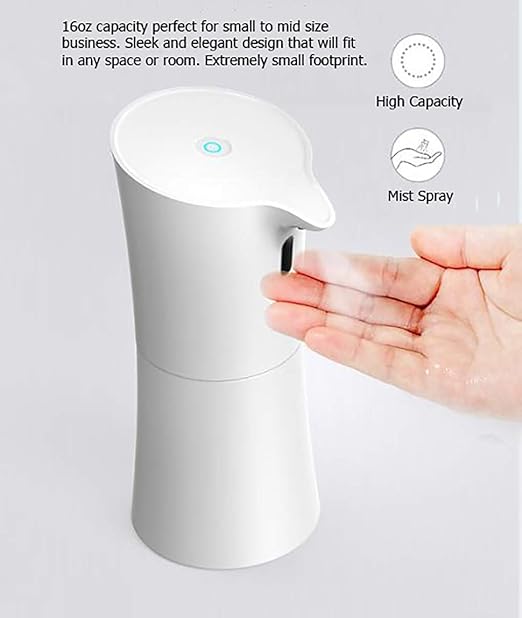 Purlean N1 Automatic Liquid Sanitizer Dispenser 16oz Capacity Countertop Version