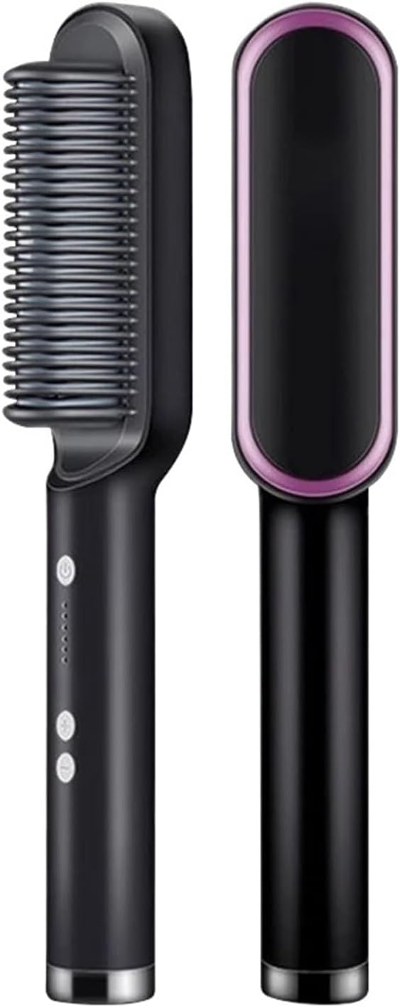 Straightening Wand Hair Dryer Comb Curling Irons Beauty Products Brushes Fast Heating Straightener Straightener(WhiteEU)