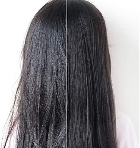 Hair Straightener Brush Anti-Scald Electric Comb 30s Fast Heating Curly and Straight Hair