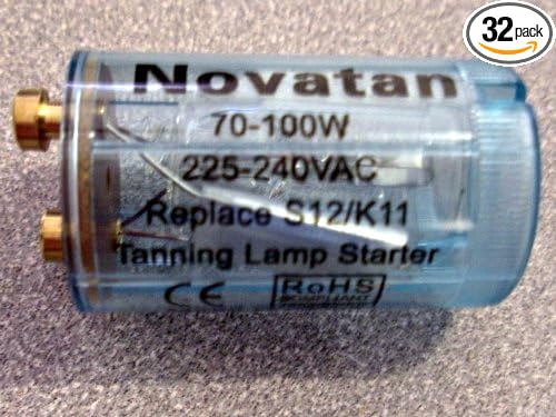32 Tanning Bed Starter 70-100 watt K11 S12 Replaces Philips or Cosmedico