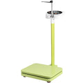 Medical Electronic Scale for Measuring Weight gain of Elderly People While Standing Including air Humidity Display Suitable for clinics Hospitals Schools and Nursing Homes（Tender Green）