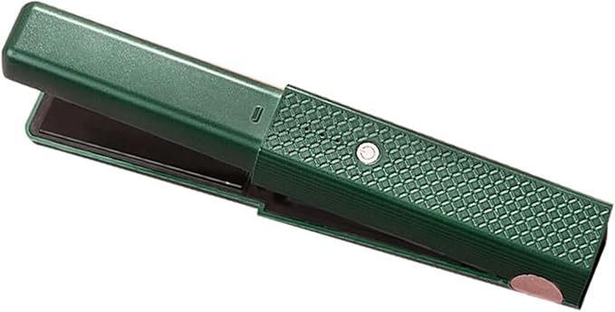 Cordless Hair Straightener Curling Flat Iron Quickly Heating Prevent Damage Hair Straightener Curler for Travel (Green)