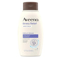 Aveeno Stress Relief Body Wash with Soothing OatLavender Chamomile &amp Ylang-Ylang Essential Oils Hypoallergenic Dye-Free &amp Soap-Free Calming Body Wash gentle on Sensitive Skin 12 fl. oz(Pa