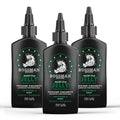 Bossman Jelly Beard Oil for Men - 3 Pack (12 oz in Total Vetiver X Scent) – Softens Moisturizes &amp Conditions with Natural Ingredients
