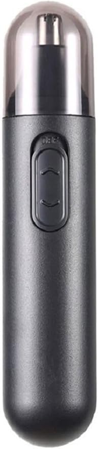 Electric Dual-Edge Nose Hair Trimmer - Waterproof Blades Men and Women Facial Hair Remover - Travel-Friendly