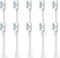 10pcsCompatible for Xiaomi Mijia T302/T501 Replacement Brush Heads Sonic Electric Toothbrush Protect Soft Bristle