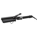 BabylissPRO Porcelain Ceramic Triple Barrel Waver Black
