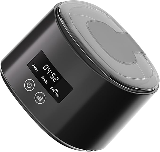 Dentals Appliance Cleaner Wireless Charging Base Quiet Operate Automatic Machine for Dentals Appliances