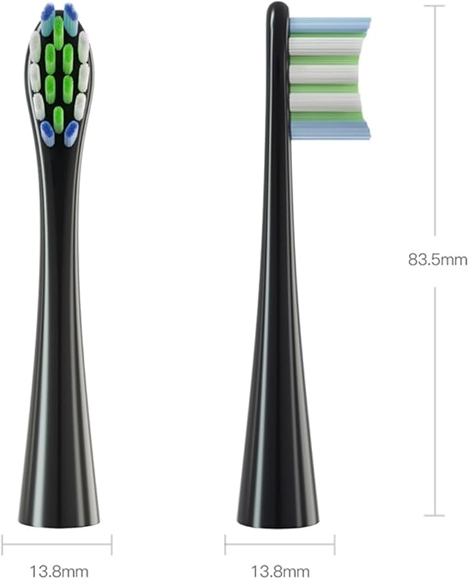12PCSCompatible for Oclean X/X PRO/ Z1/ F1/ One/Air 2 /SE Cleaning Toothbrush Replacement(Blue)