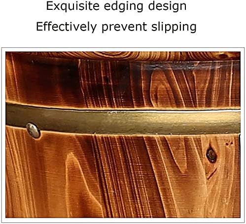 Foot Tub Wooden Foot Basin Wooden Foot BasinSolid Wood Foot TubSpa MassagePedicure Barrels Household Foot Bath Barrel Foot Bath Wooden Bucket Foot Spa Household Wash Ba
