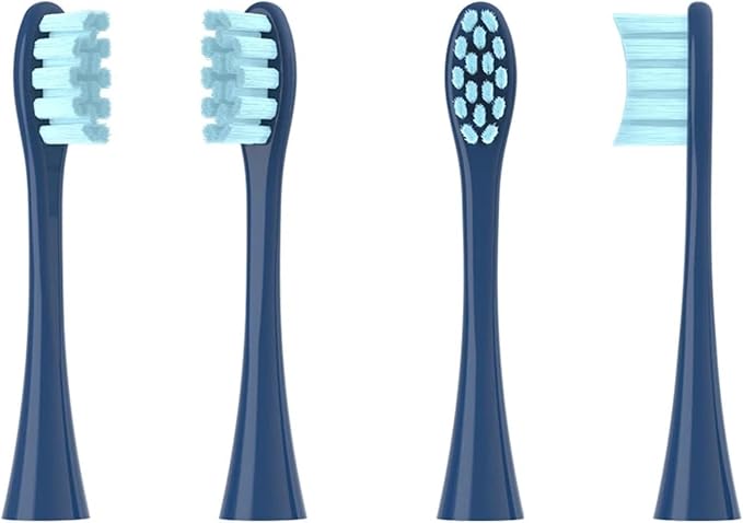 20/50/100PCS Blue Replacement Brush Head Compatible for Oclean X/X PRO/ Z1/ F1/ One/Air 2 /SE Soft Dupont Bristle Sonic Nozzles(20Blue)