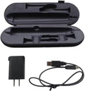 HX9210 Travel Charger Case w/AC Charger+USB Cable Replacement for Philips Sonicare DiamondClean Sonic Toothbrush HX9382HX9372HX9362HX9360(Black-Purple)
