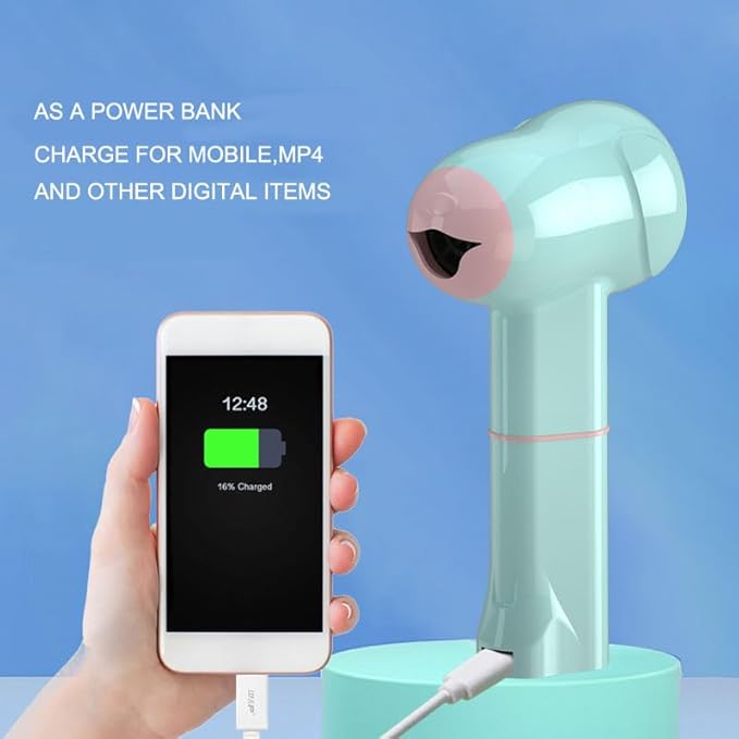 Mini Cordless USB Hair Dryer Gentle Air for Baby Body &amp Skin Prevents Diaper Rash Neck Eczema Baby Health Care 0-6 Years