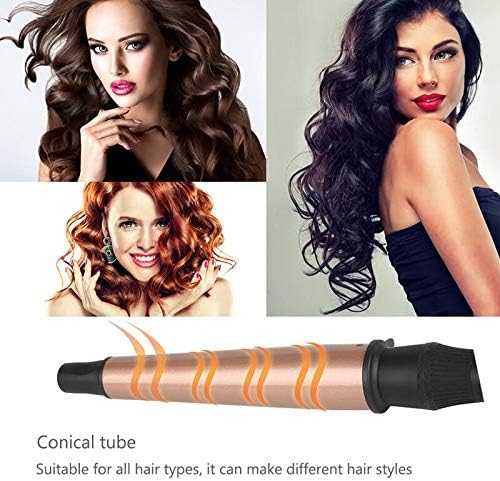 Curling Iron Tourmaline Ceramic Hair Curling Electric Professional Hair Curling Stick with Gloves Fashion Styling Tools Hairdressing
