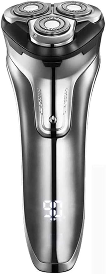 Electric Razor Rechargeable Electric Shaver with Pop Up Beard Trimmer