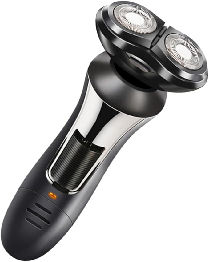 USB Rechargeable Electric Beard Clipper and Temples Hair Trimmer for Men Grooming Kit with Nose Hair Cutter Portable and Washable Design
