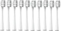10PCS Vacuum Replacement Brush Heads Compatible for Y1S/Y4/U1/U2/U3/P1/P4 Soft Sonic Electric Toothbrush Clean Nozzles(10RoundGentleWhite)