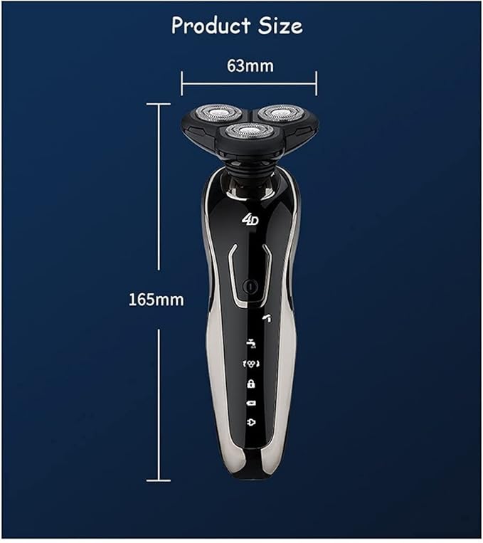 Electric Shaver Razor Cordless Beard Trimmer for Men Nose Hair Trimmer 5 in 1 Trimmer Grooming Kit USB Rechargeable