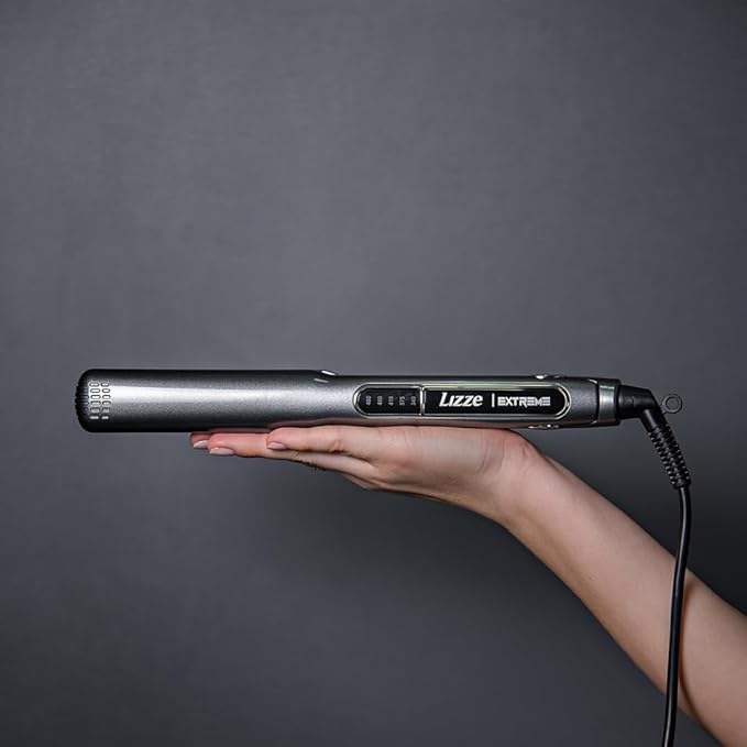 Lizze Extreme Professional Hair Straightener | Original Nano Titanium Technology Straightens Dry Frizzy Hair Curls | 250 Deg. C. (480'f) - 110 Volts : Beauty &amp Professional Care