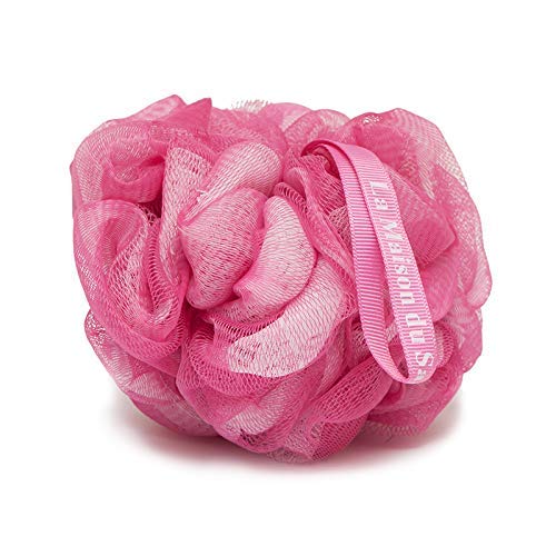 Savon de Marseille - French Body Gift Set for Women - Organic Cherry Blossom Shower Gel Cherry Blossom Shampoo Exfoliating Pink Shower Sponge - Suitable for All Skin Types