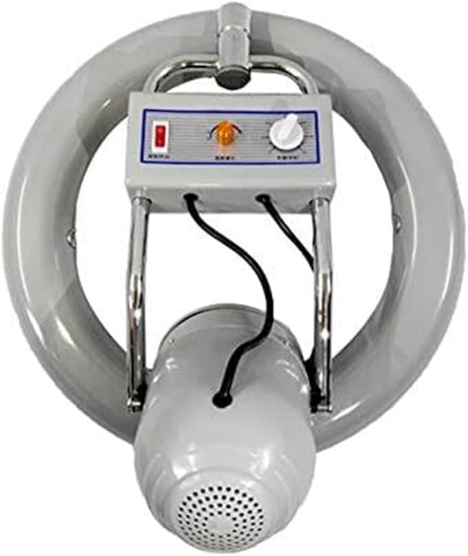 Wall Mount Professional Orbiting Hair Dryer Salon Hair Heater Color Processor &amp Dryer Accelerator with Adjustable Timer Temperature