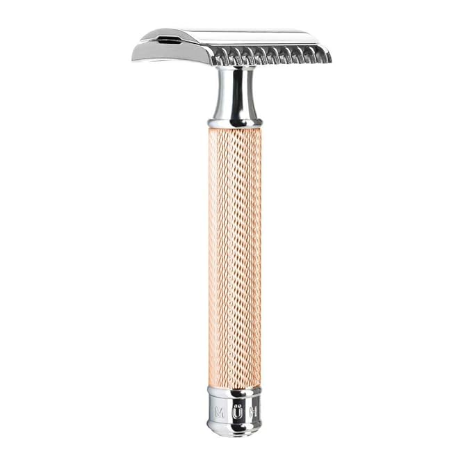 MÜHLE TRADITIONAL R41 Double Edge Safety Razor (Open Comb) For Men - Perfect for Every Day Use Barbershop Quality Close Smooth Shave