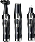 Ear and Nose Hair Trimmer for Men Painless Ear Hair Trimmer Rechargeable Compact Clipper Waterproof Dual Edge Blades for Easy Cleansing