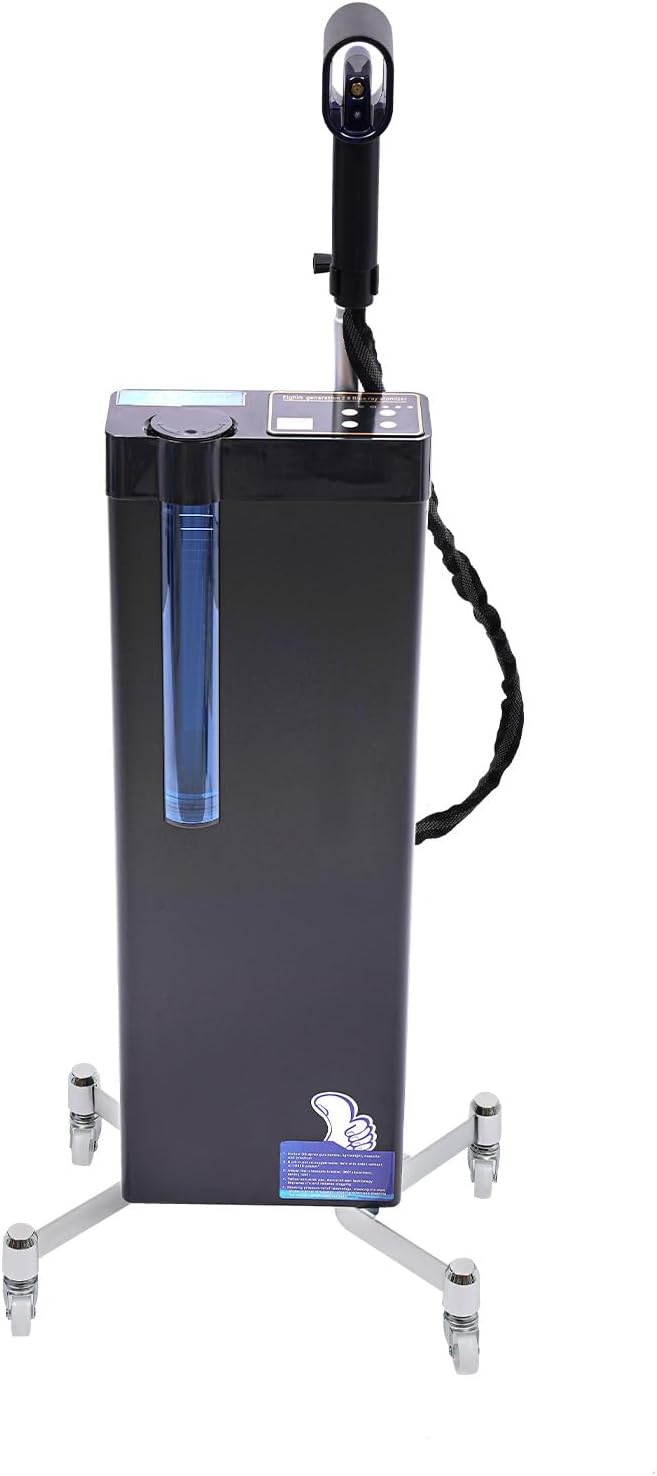 1300W 110V Nano Hair Steamer 3-in-1 Commercial Grade Salon Steamer with Adjustable Nanospray Multifunctional Hair Salon Nano Hair Steamer for Hair Care Repair Color in Hair Salons