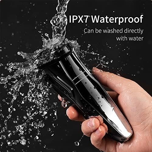Electric Razor for Men's Electric Shaver Rechargeable Triple Blade Razor Razor Men's Shaving Machine IXP7 Waterproof Beard Trimmer Washable