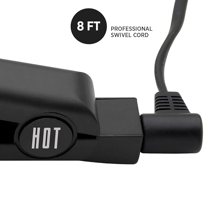 HOT TOOLS Professional Ceramic + Tourmaline Lightweight Flat Iron 1 Inch
