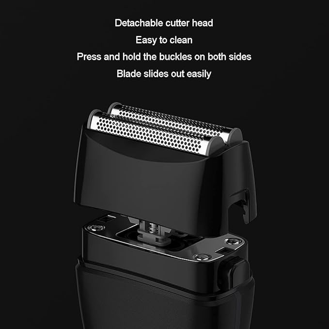 JYYBN Razor Electric Men's Shaver reciprocating Razor Multifunction Shaver Stubble Trimmer