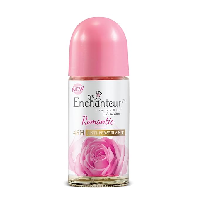 Romantic Roll-On Anti-Perspirant Deodorant En.ch.an.teur | 48-Hour Odour Protection Quick-Dry &amp Non-Sticky | Floral French Fragrance | 50 ML [1.69 Fl Oz]