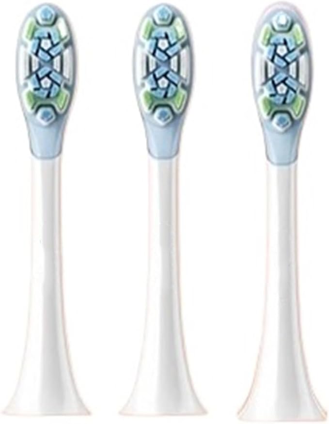3pcs Toothbrush HeadCompatible for XIAOMI MIJIAWave Sonic Vibration Electric Pro(Cleaning Heads)