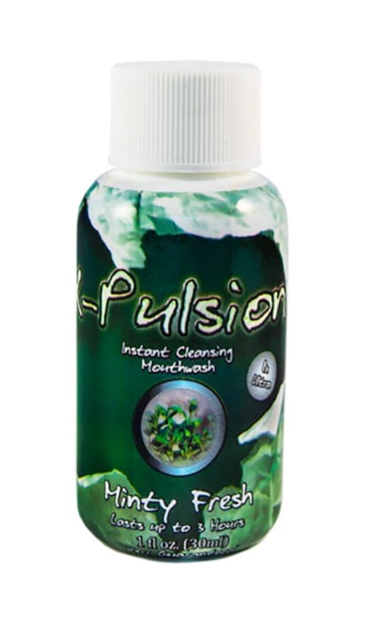 Xpulsion by Herbal Extreme - 1 oz Mouthwash Toxin Free &amp Minty Fresh